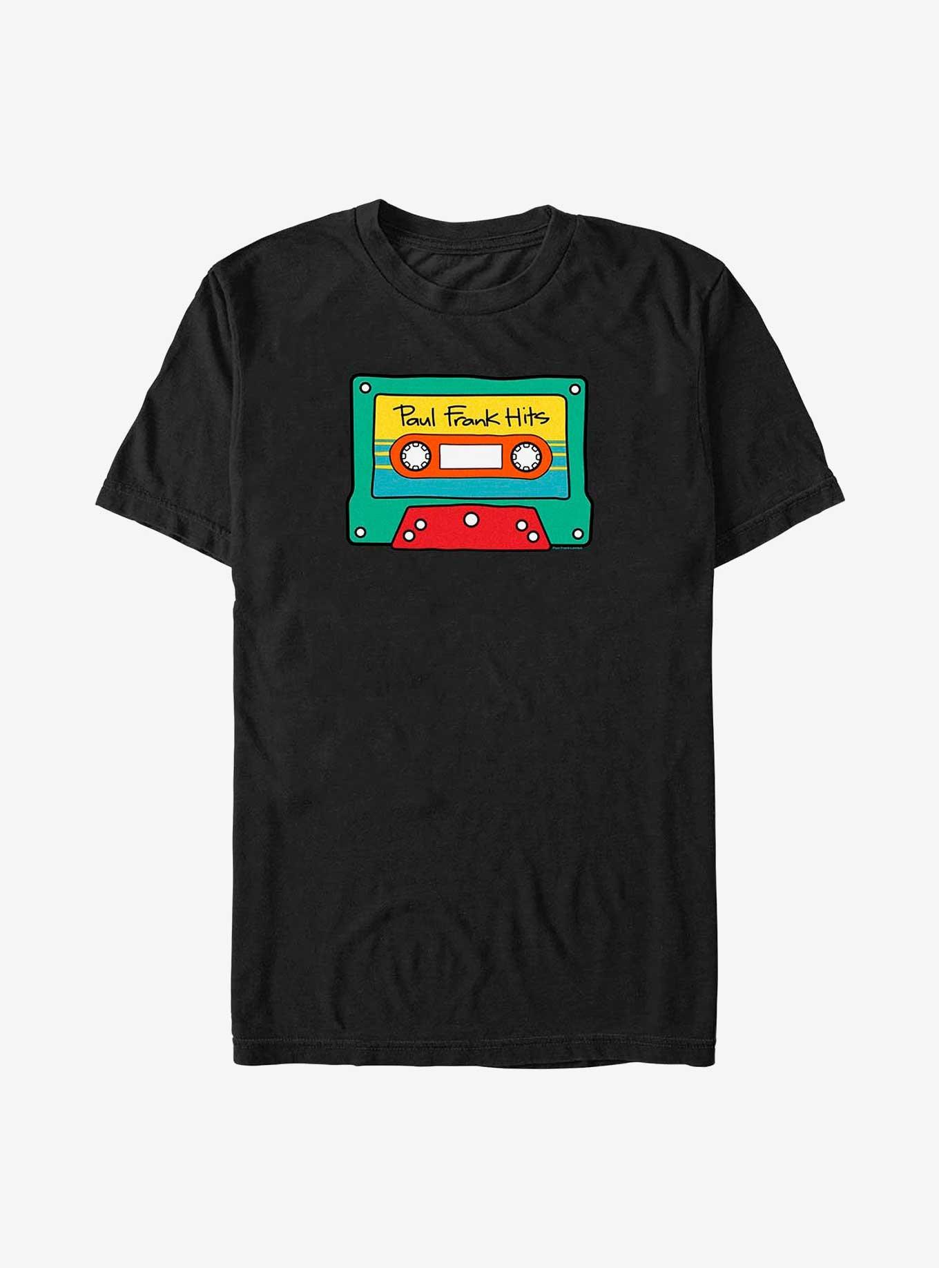 Paul Frank Mix Tape Slides T-Shirt, BLACK, hi-res