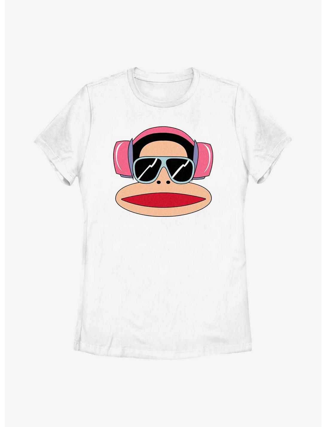 Paul Frank Headphone Julius Womens T-Shirt, WHITE, hi-res