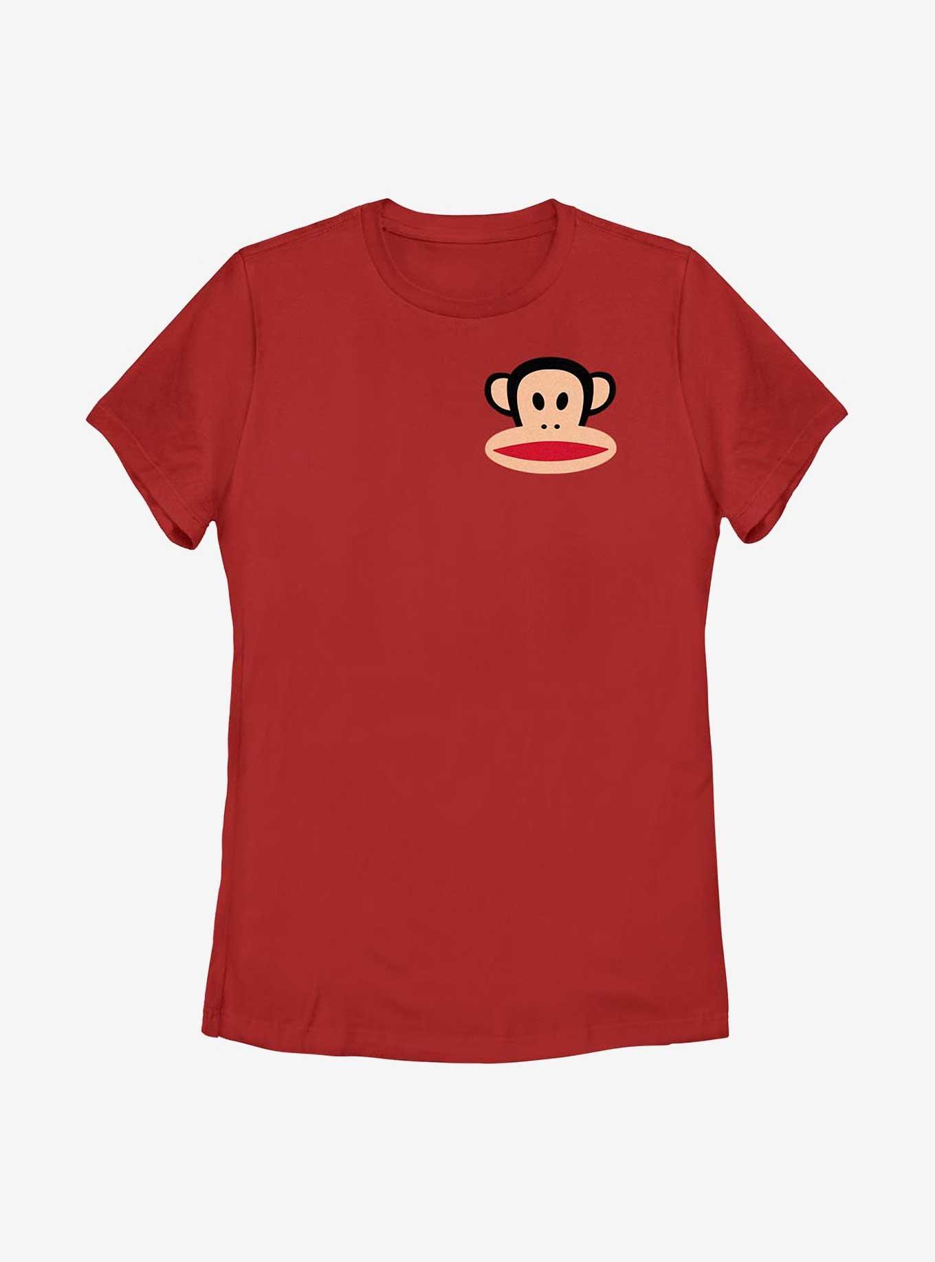 Paul Frank Julius Head Womens T-Shirt, RED, hi-res