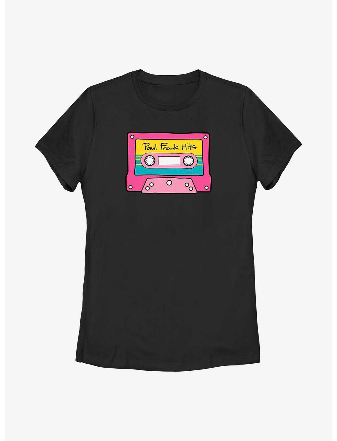 Paul Frank Mix Tape Womens T-Shirt, BLACK, hi-res