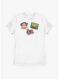 Paul Frank Hits and Clips Womens T-Shirt, WHITE, hi-res