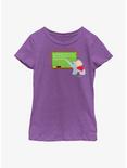 Paul Frank Ellie In Class Youth Girls T-Shirt, PURPLE BERRY, hi-res