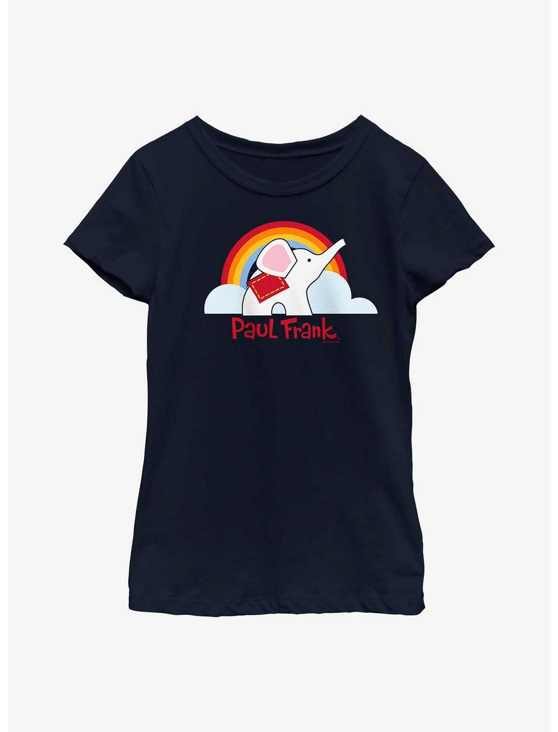 Paul Frank Rainbow Ellie Youth Girls T-Shirt, NAVY, hi-res