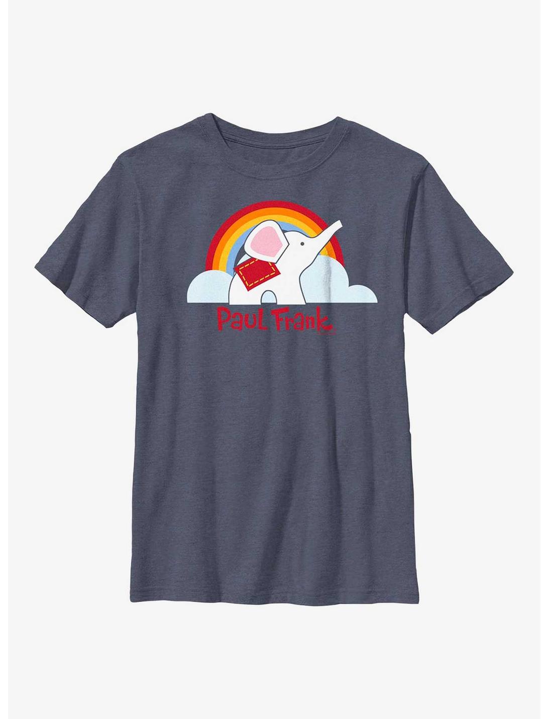 Paul Frank Rainbow Ellie Youth T-Shirt, NAVY HTR, hi-res