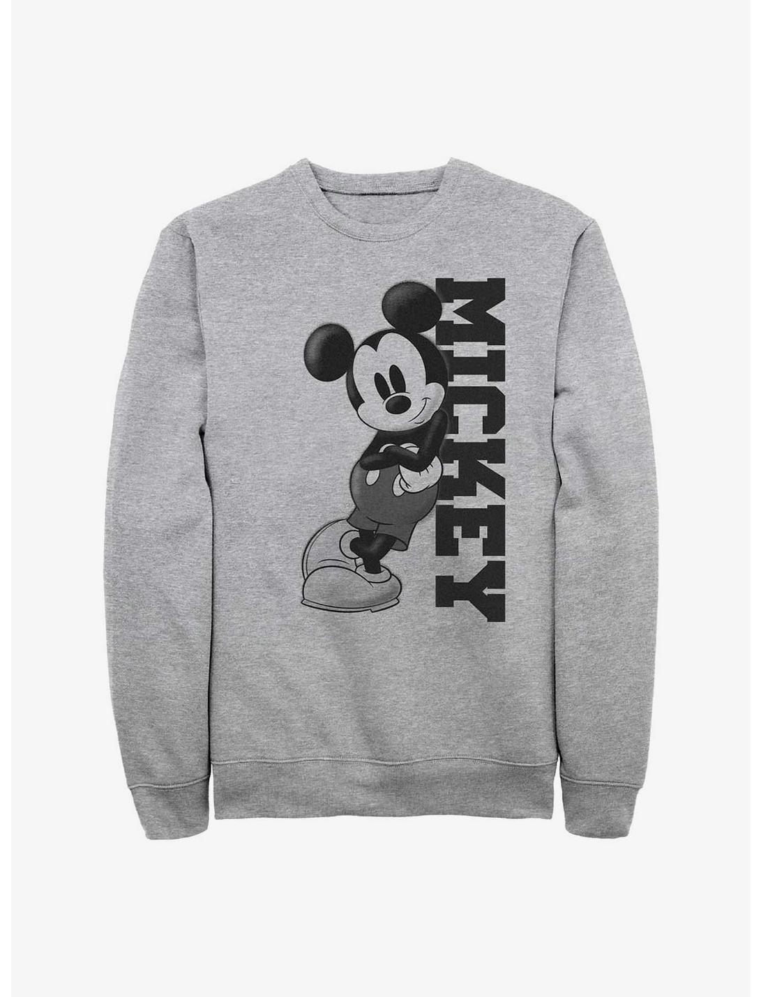 Disney Mickey Mouse Lean Sweatshirt, ATH HTR, hi-res