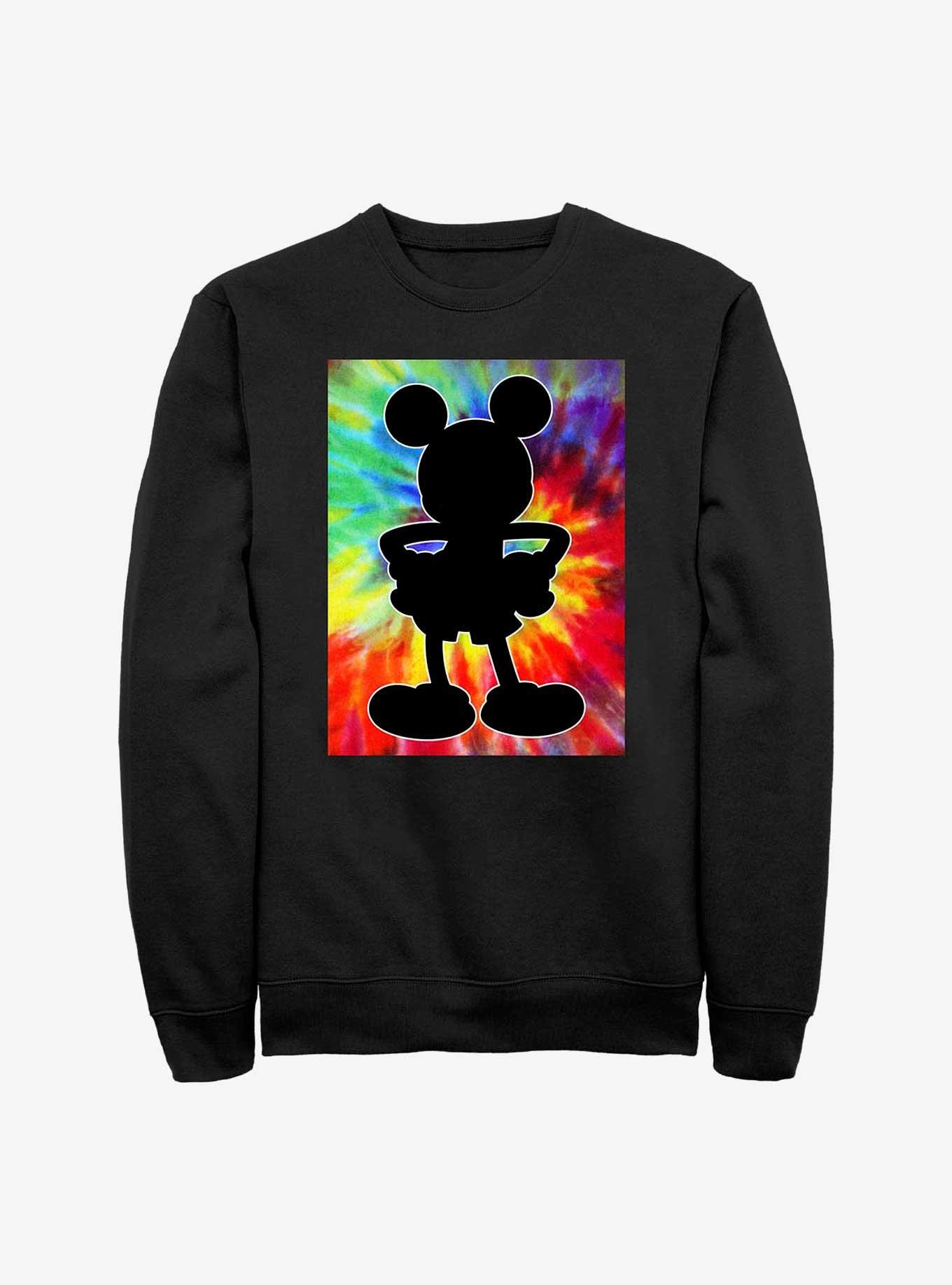 Disney Mickey Mouse Psychadelic Sweatshirt, , hi-res