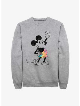 Plus Size Disney Mickey Mouse Tie Dye Mickey Sweatshirt, , hi-res
