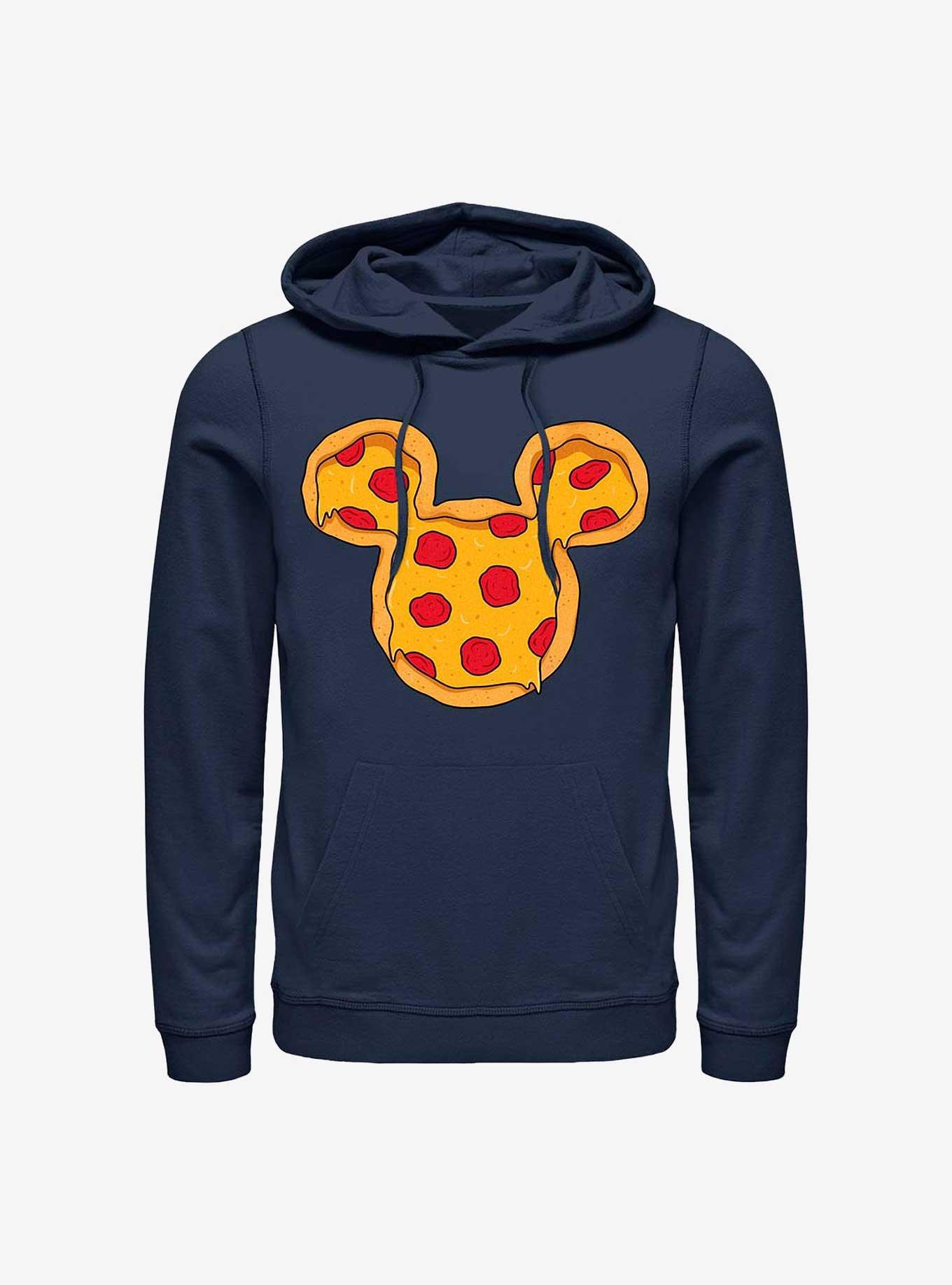 Disney Mickey Mouse Pizza Ears Hoodie, NAVY, hi-res