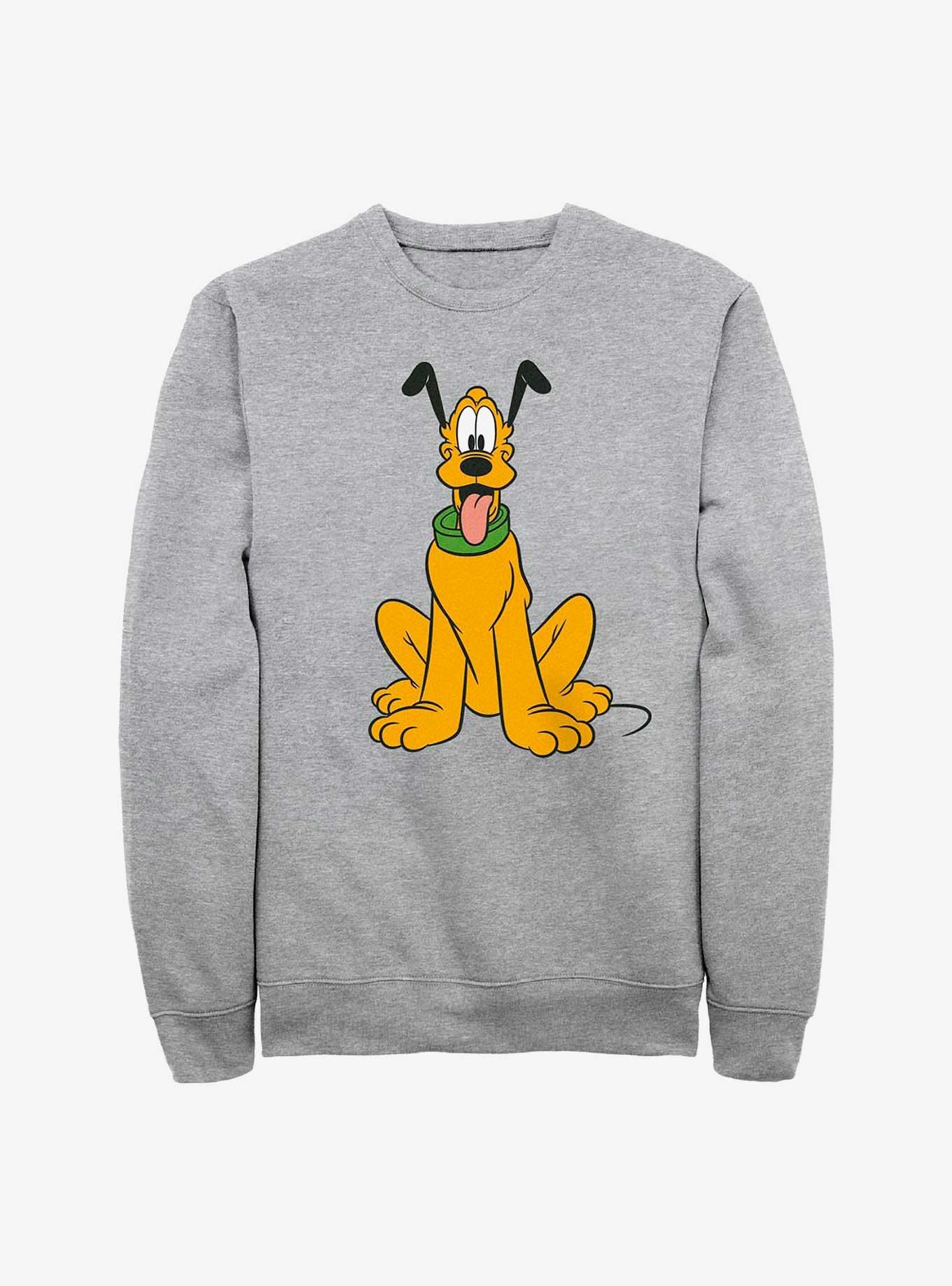 Disney Pluto Traditional Sweatshirt, ATH HTR, hi-res