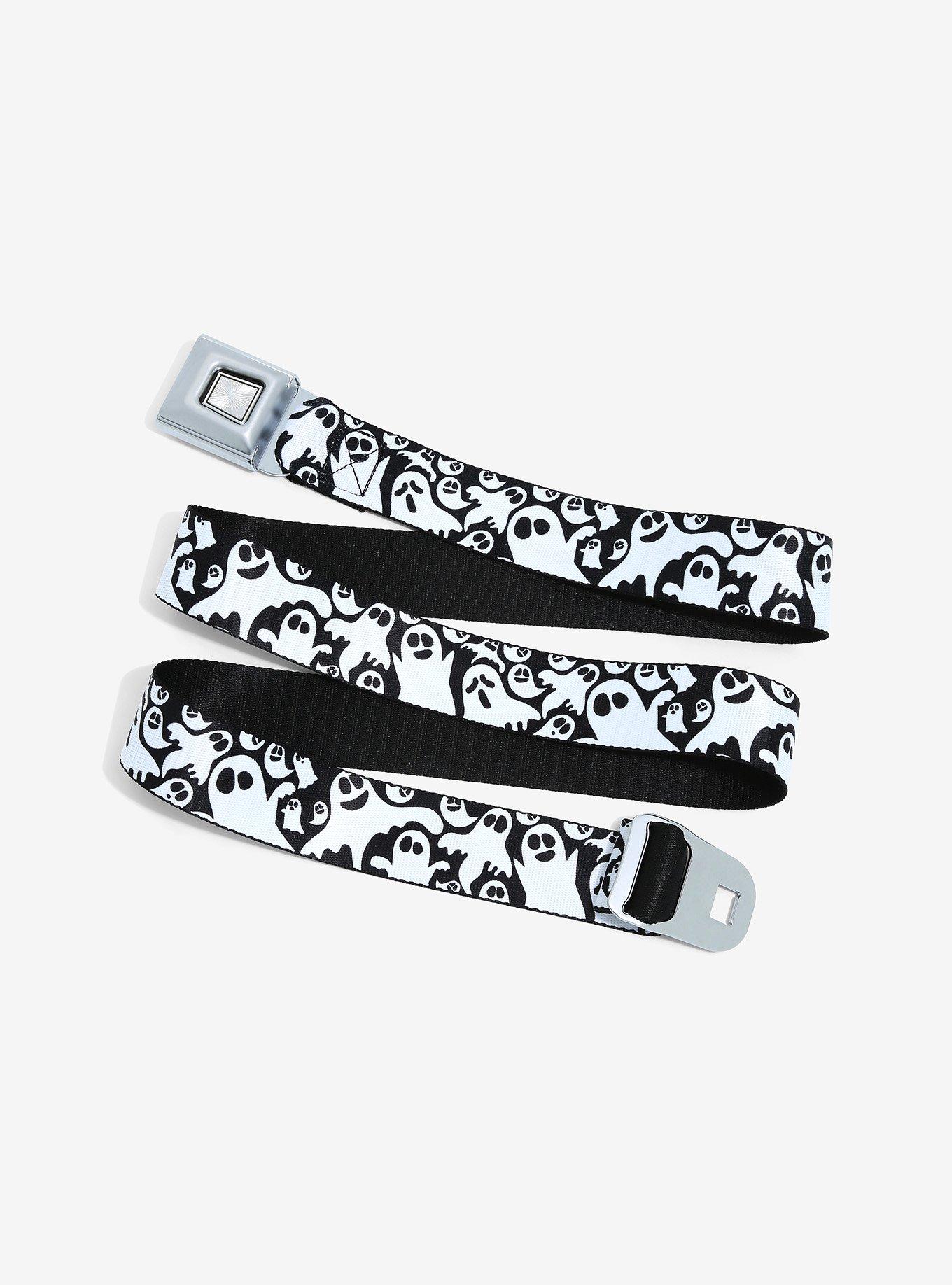 Ghost Collage Seat Belt Belt Hot Topic