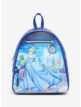 Loungefly Disney Cinderella Illustration Castle Steps Mini Backpack, , hi-res