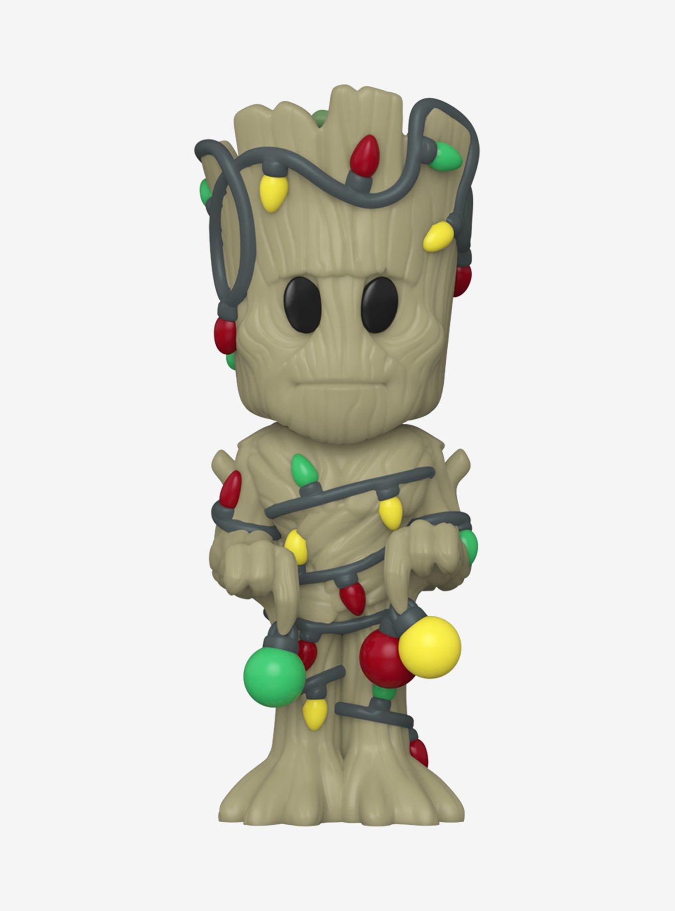 Funko Marvel Guardians Of The Galaxy Soda Christmas Groot Vinyl Figure, , hi-res