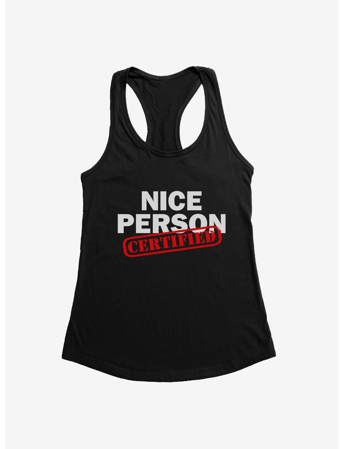ICreate Nice Person Womens Tank Top, , hi-res