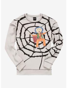 Coraline Trapped in a Web Crewneck - BoxLunch Exclusive, , hi-res