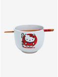 Hello Kitty Kanji Ramen Bowl With Chopsticks, , hi-res