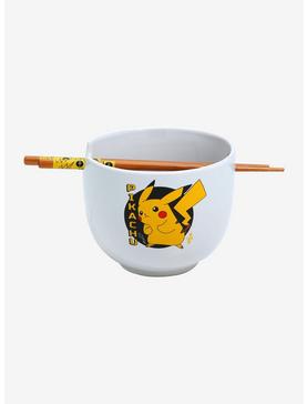 Pokemon Pikachu Ramen Bowl With Chopsticks, , hi-res