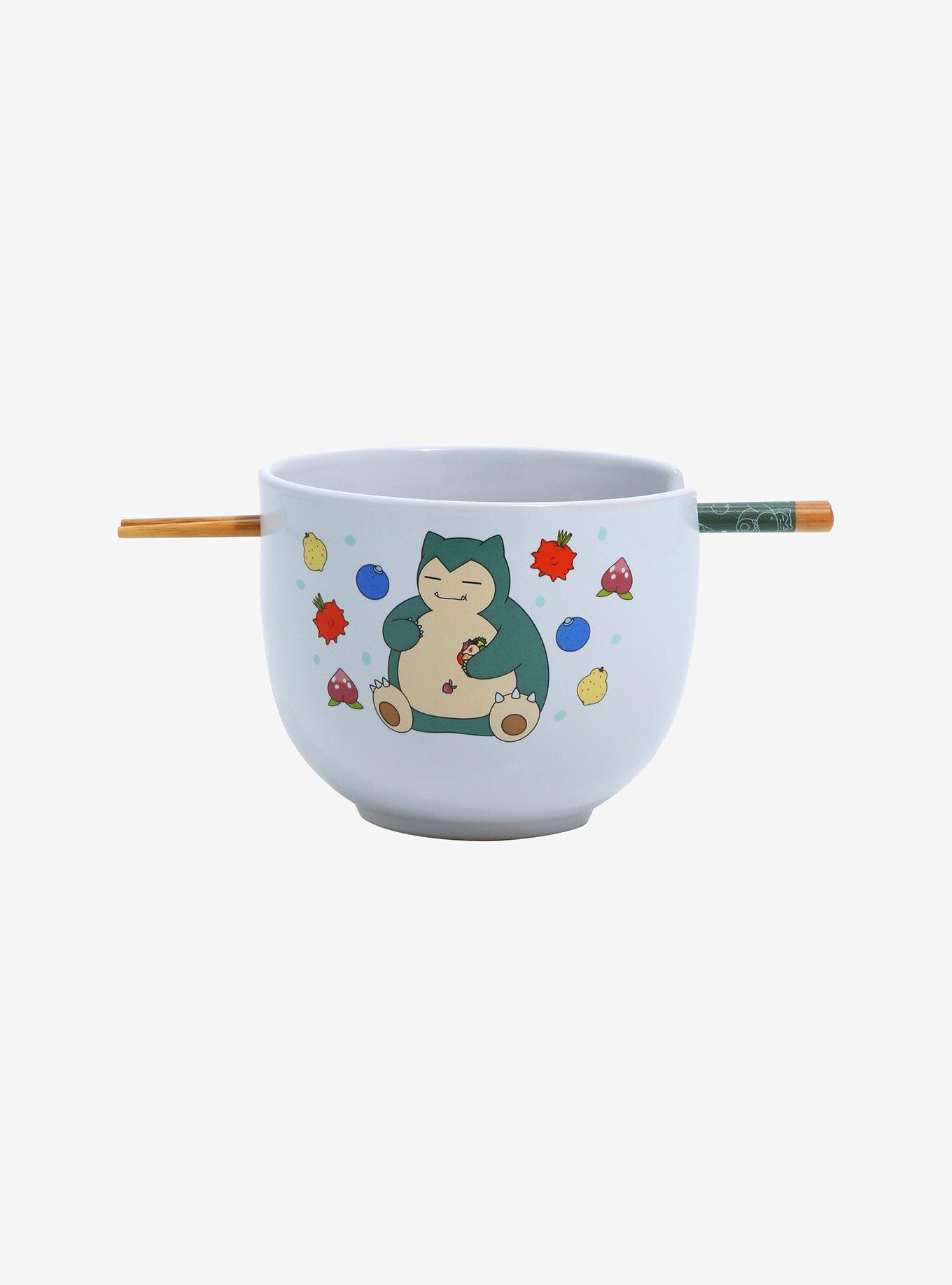 Pokemon Snorlax Berry Ramen Bowl With Chopsticks, , hi-res