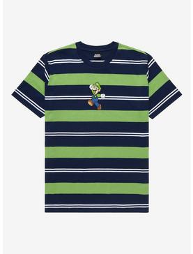 Plus Size Nintendo Super Mario Bros. Luigi Striped T-Shirt - BoxLunch Exclusive, , hi-res