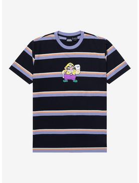 Plus Size Nintendo Super Mario Bros. Wario Striped T-Shirt - BoxLunch Exclusive, , hi-res