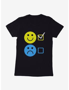 ICreate Happy Check Womens T-Shirt, , hi-res