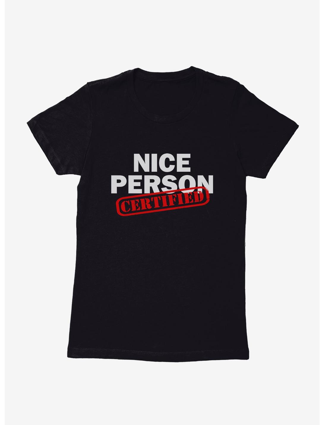 ICreate Nice Person Womens T-Shirt, , hi-res