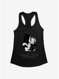 Felix The Cat Black and White Womens Tank Top, , hi-res