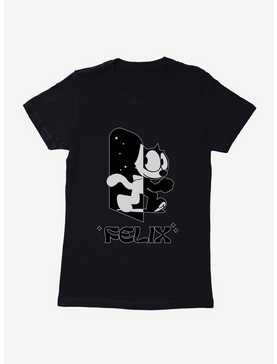 Felix The Cat Black and White Womens T-Shirt, , hi-res