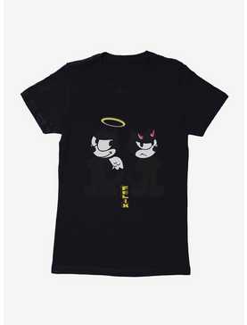 Felix The Cat Good And Evil Felix Womens T-Shirt, , hi-res