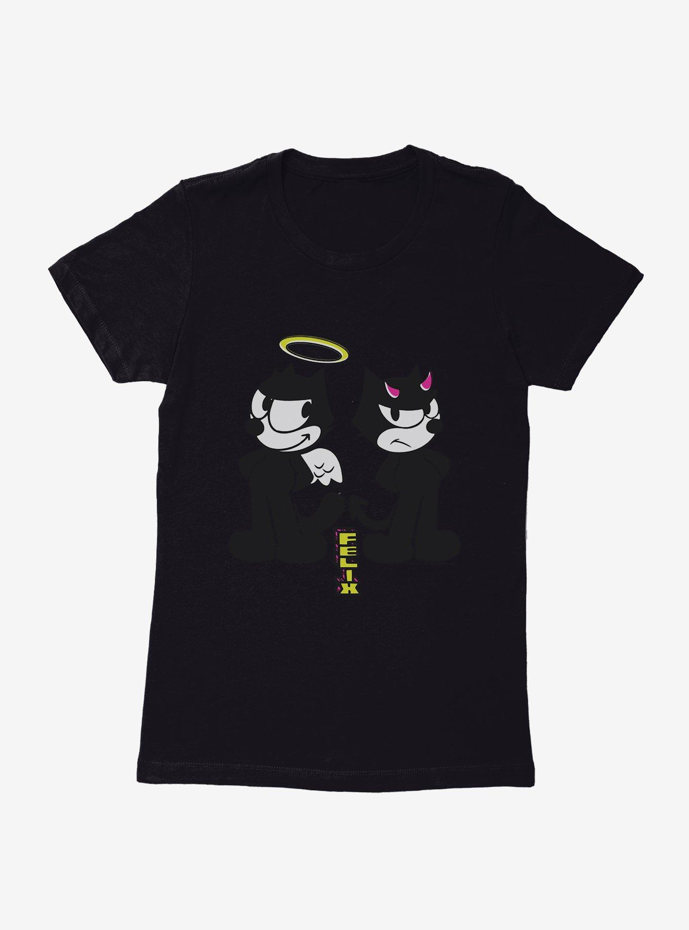 Felix The Cat Good And Evil Felix Womens T-Shirt, , hi-res