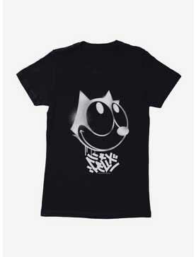 Felix The Cat Graffiti Art Smiling Felix Womens T-Shirt, , hi-res