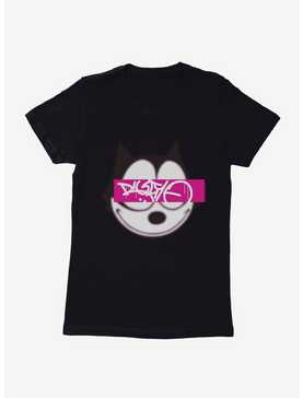 Felix The Cat Graffiti Art Text Box Womens T-Shirt, , hi-res