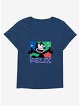 Felix The Cat Bright Smile Felix Womens T-Shirt Plus Size, , hi-res