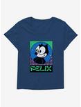 Felix The Cat Diamond Stars Womens T-Shirt Plus Size, , hi-res