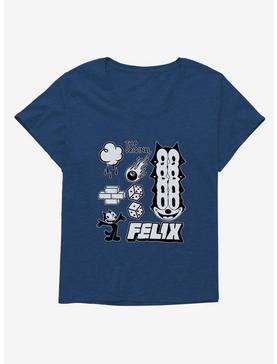 Plus Size Felix The Cat The Original Icons Womens T-Shirt Plus Size, , hi-res