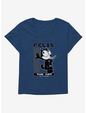 Plus Size Felix The Cat Whistling Womens T-Shirt Plus Size, , hi-res