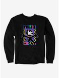 Felix The Cat 90s Checkers Graphic Sweatshirt, , hi-res