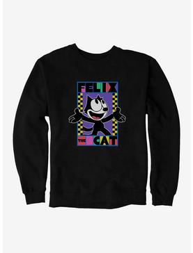 Felix The Cat 90s Checkers Graphic Sweatshirt, , hi-res