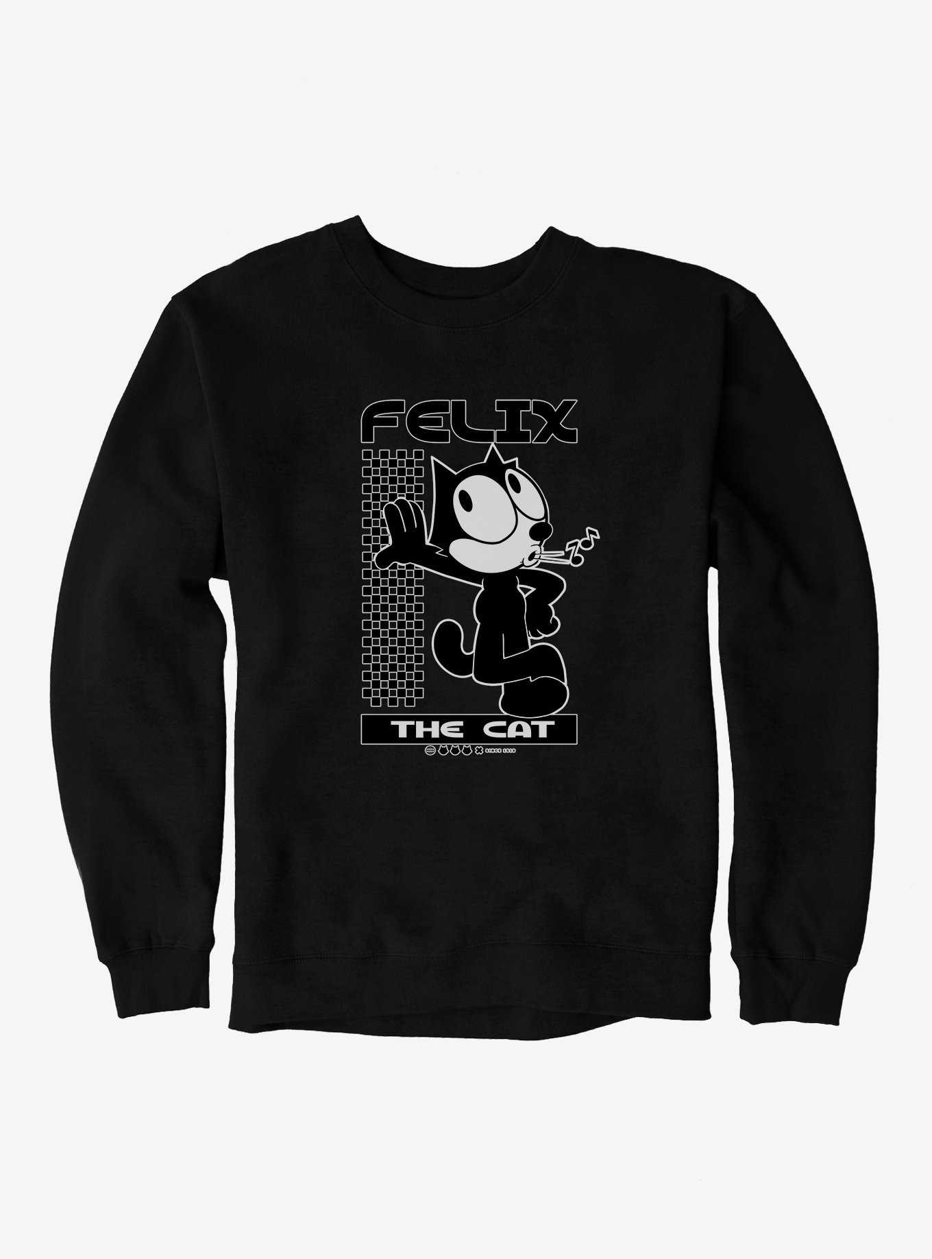 Felix The Cat Whistling Sweatshirt, , hi-res