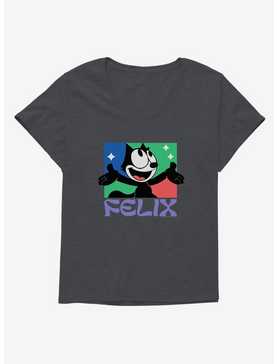 Felix The Cat Bright Smile Felix Girls T-Shirt Plus Size, , hi-res