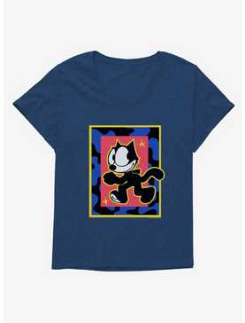 Felix The Cat Superstar Walk Girls T-Shirt Plus Size, , hi-res