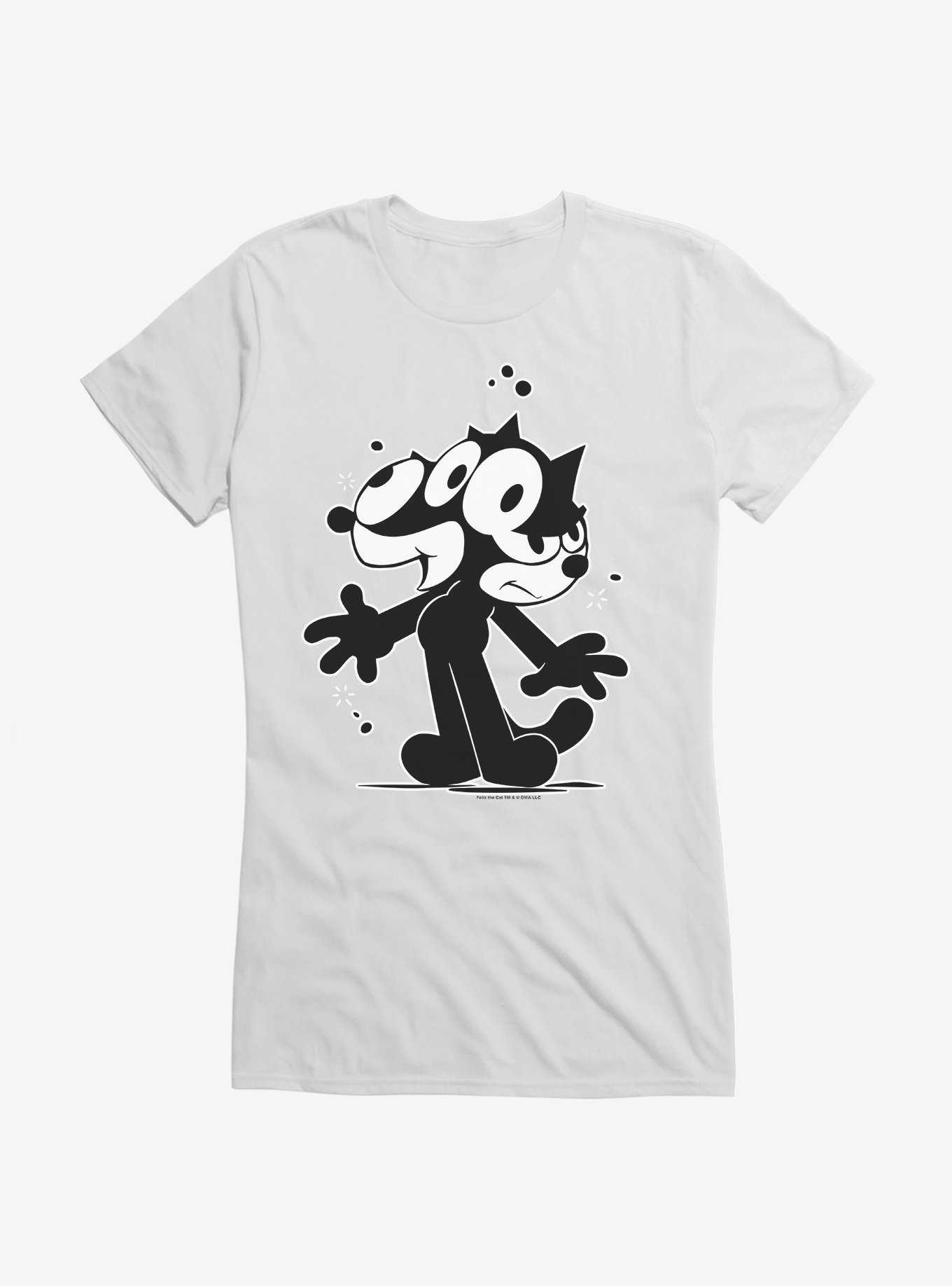 Felix The Cat Split Personality Girls T-Shirt, , hi-res