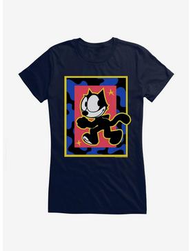 Felix The Cat Superstar Walk Girls T-Shirt, NAVY, hi-res