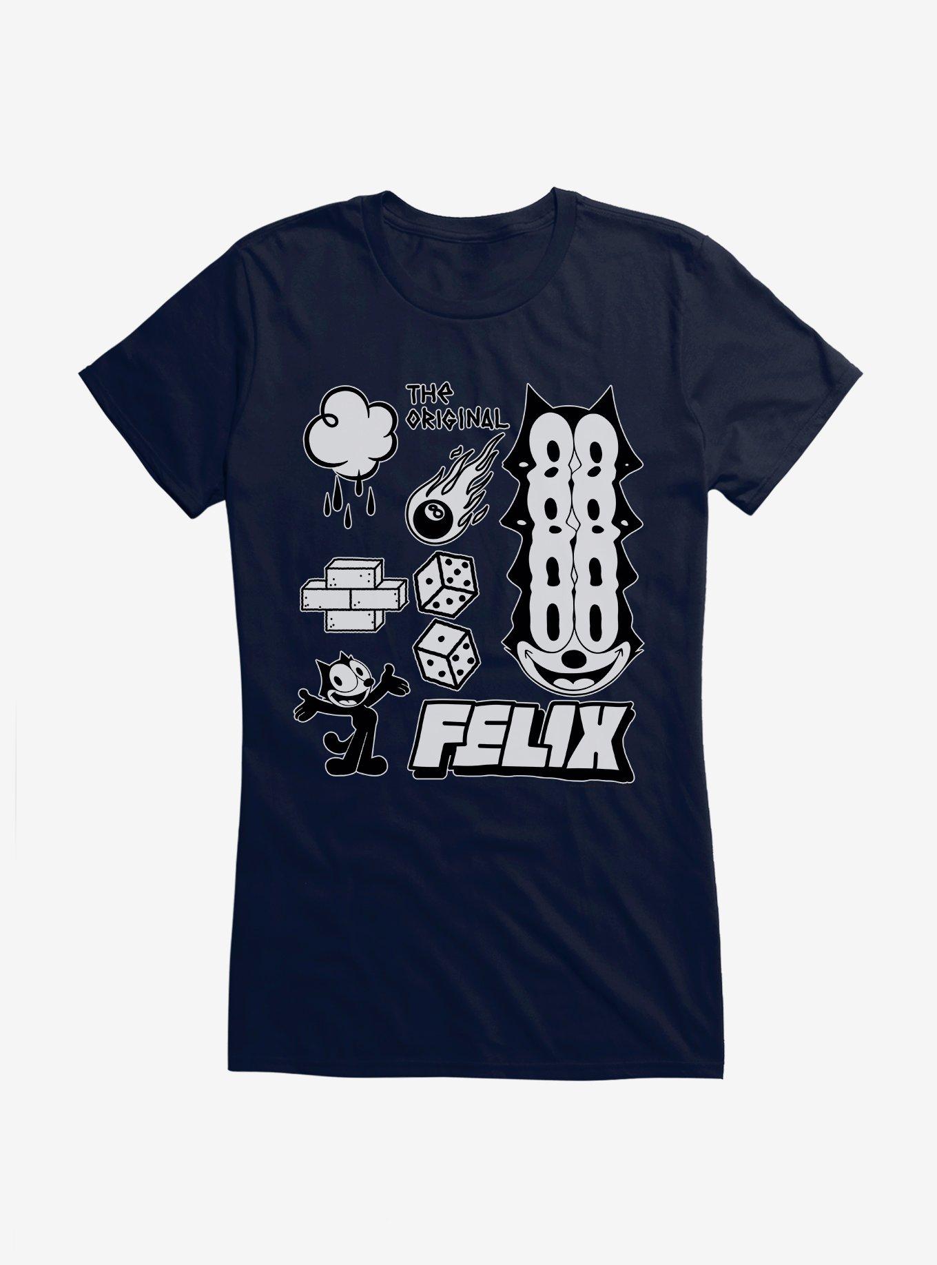 Felix The Cat The Original Icons Girls T-Shirt, , hi-res