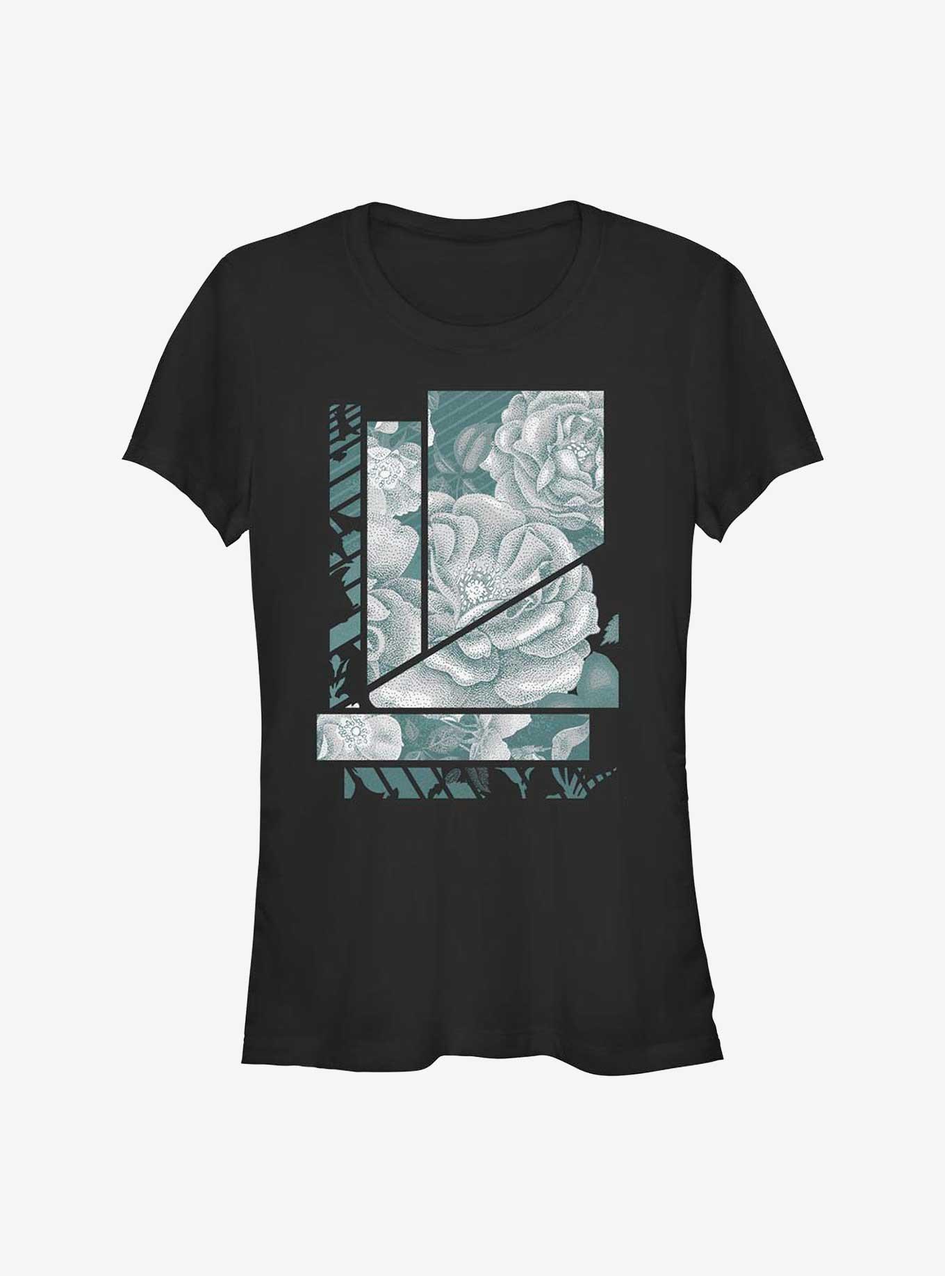 Floro Pop Girls T-Shirt, BLACK, hi-res