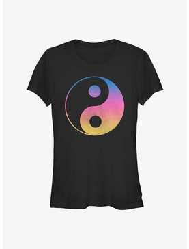 Gradient Yin Yang Girls T-Shirt, , hi-res