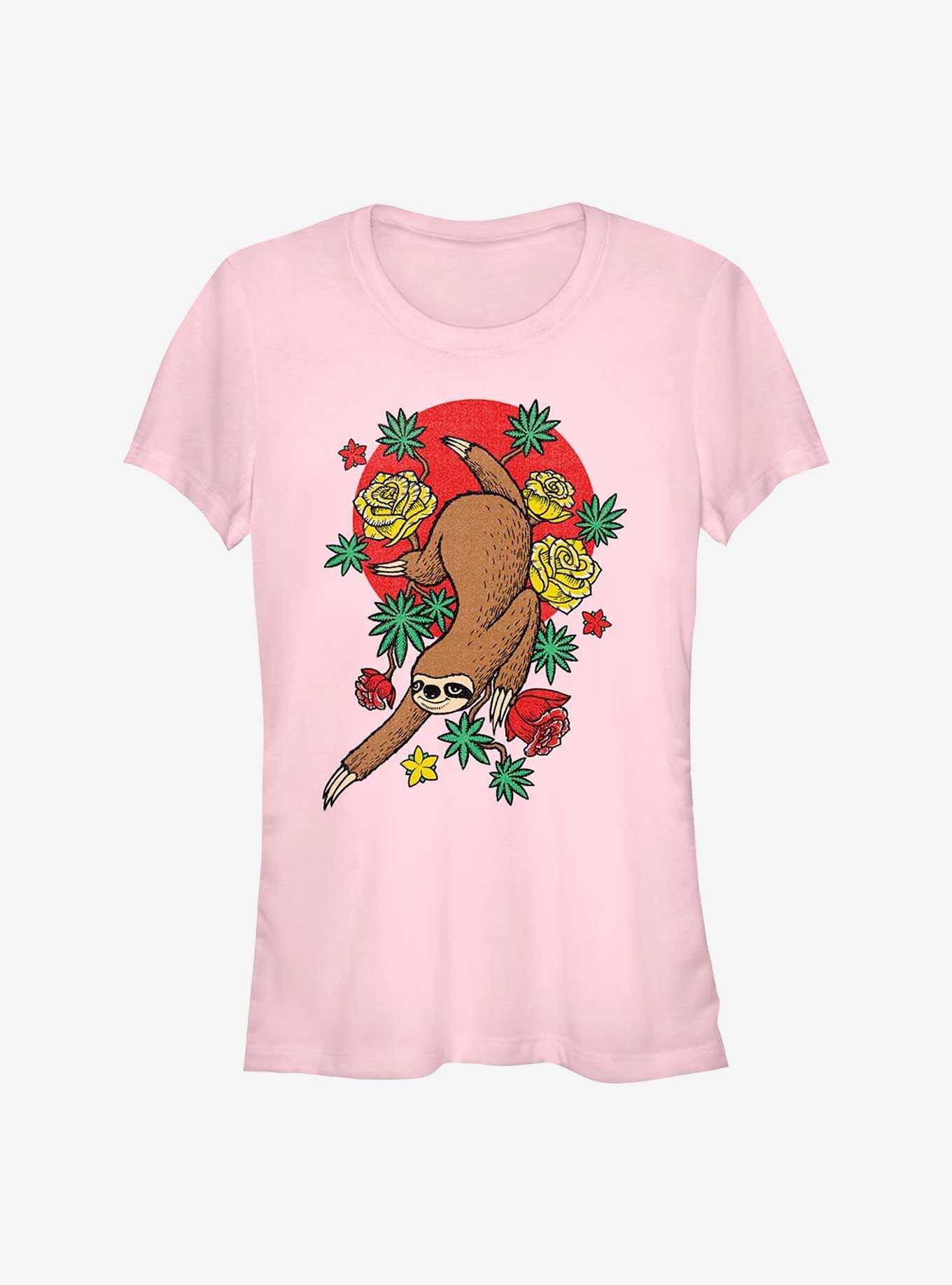 Sloth Forest Girls T-Shirt, , hi-res