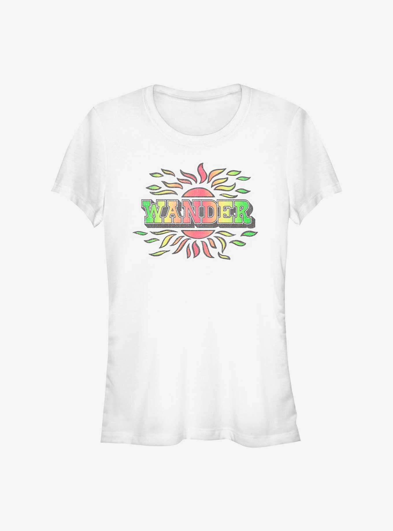 Wander Girls T-Shirt, WHITE, hi-res