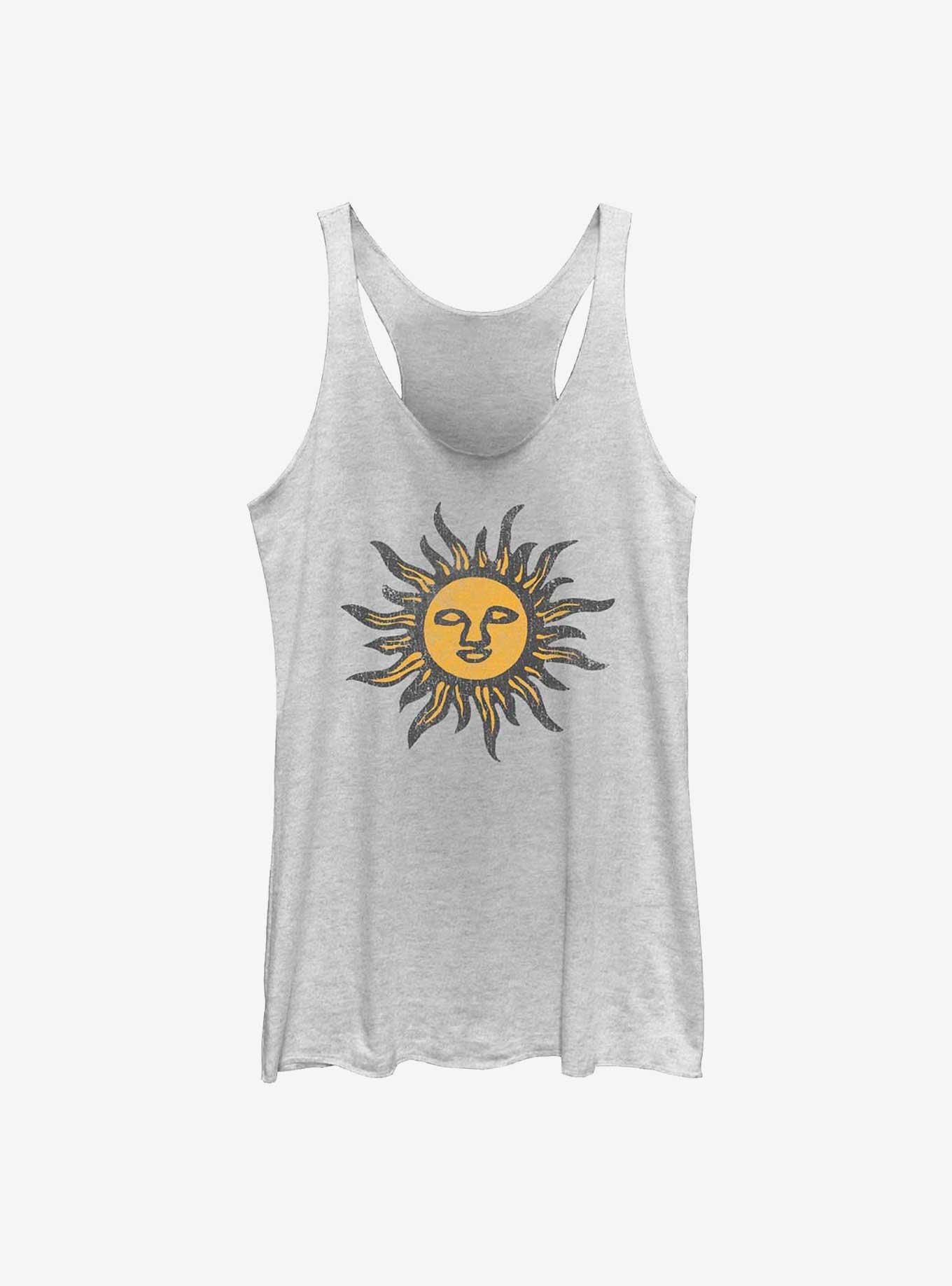 Sun Smile Girls Tank, WHITE HTR, hi-res