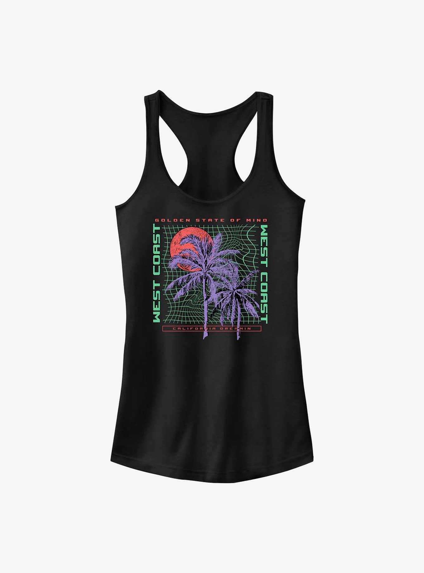 Deserted Island Girls Tank, BLACK, hi-res