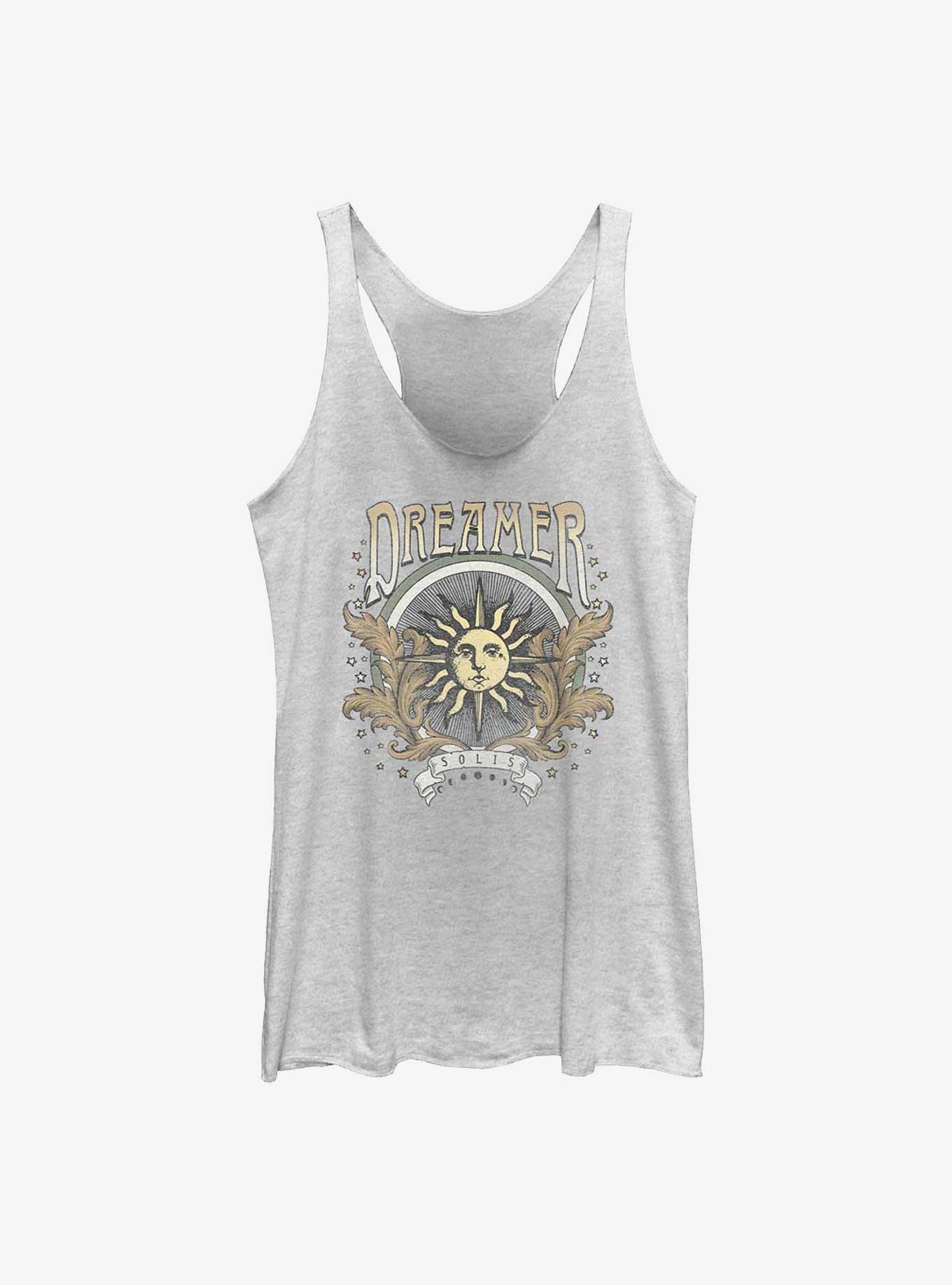 Dreamer Girls Tank, WHITE HTR, hi-res
